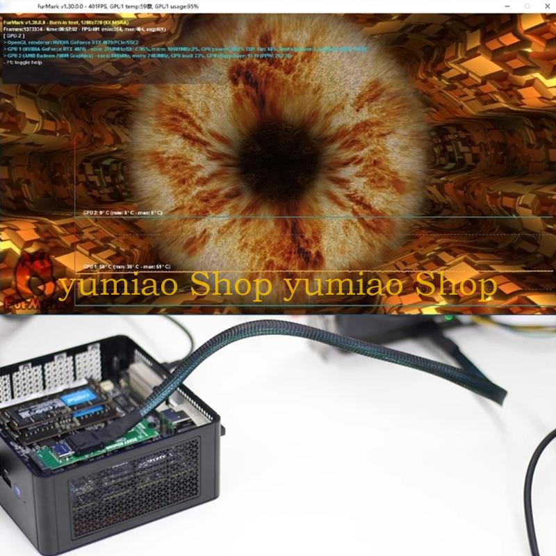 587B GDC Laptop Eksternal Kart - Oculink Gpu Dock Station ulasan dan harga